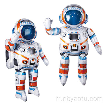Fêtard immense ballon d&#39;astronaute debout 3D